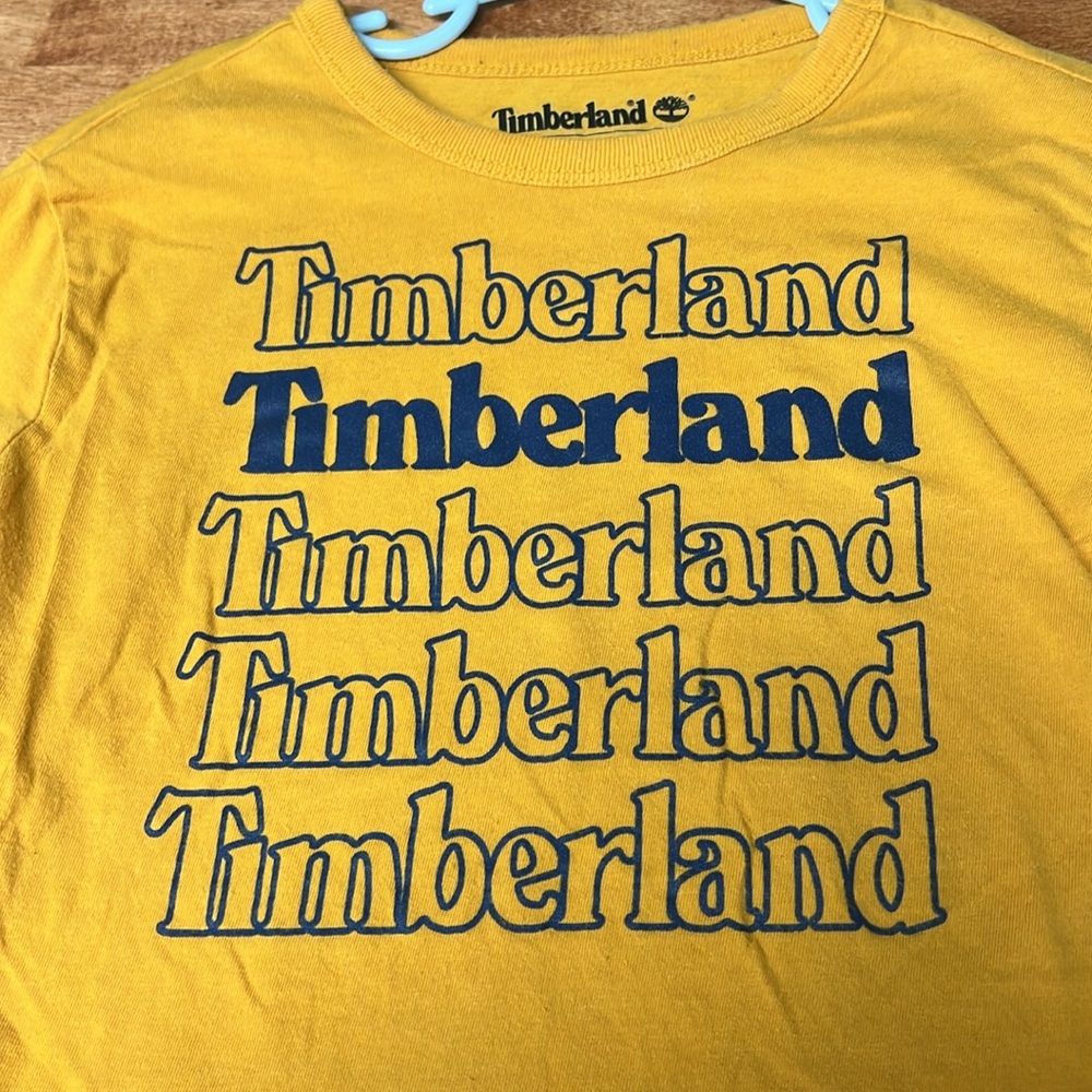 Timberland Boys size 5 longsleeve Tshirt, EUC - Picture 2 of 5